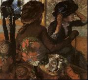 At the Milliner's Edgar Degas